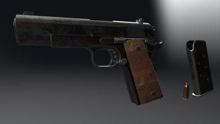 Colt M1991 3D Model