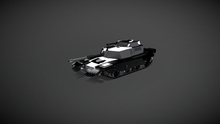 TF2 Brawl Tank 3D Model