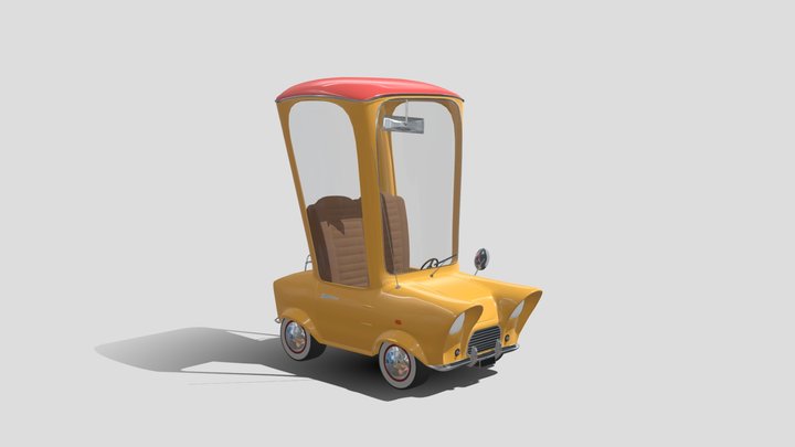 Stylized car 3D Model