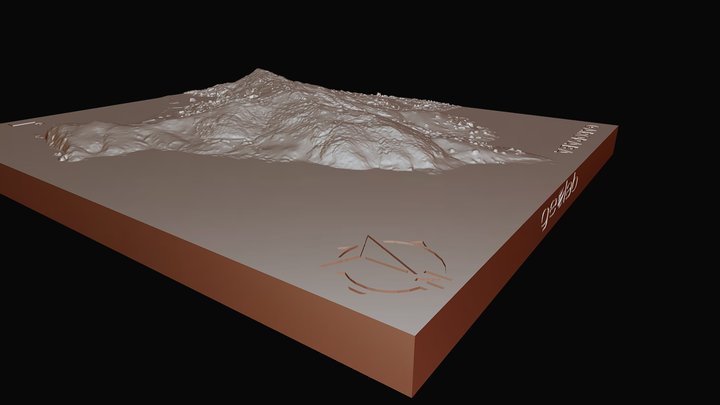 Trilha do Casqueiro, Garopaba, SC – Modello 3D gratuito STL