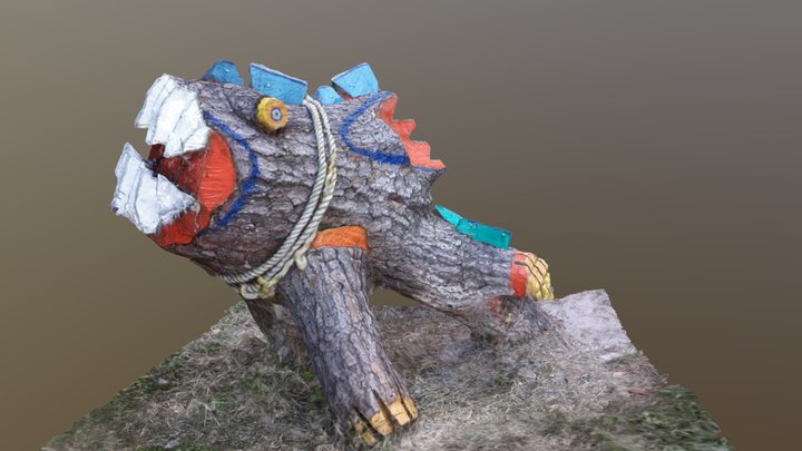 Alebrije 3D Model