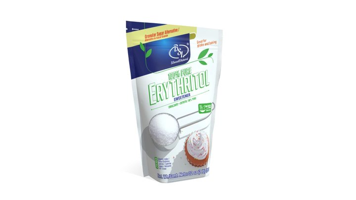 100% PURE ERYTHRITOL SWEETENER 3D Model