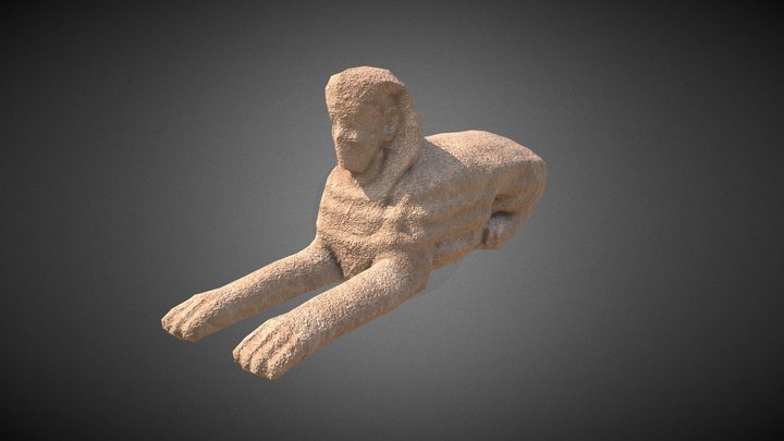 Great Sphinx 3D Model