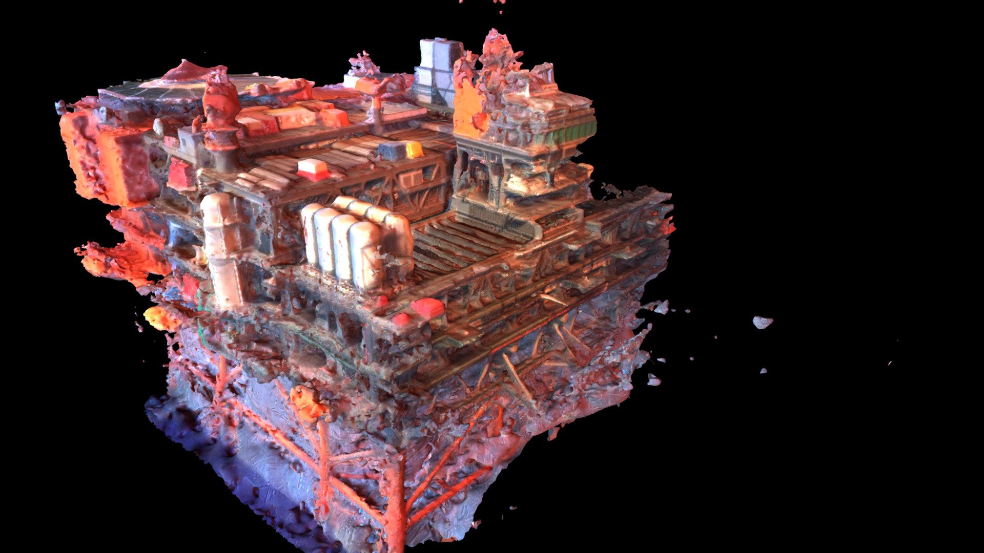 Murchson, phys. model; Maritime Museum Aberdeen