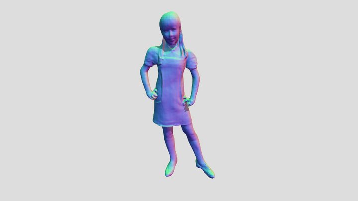 Ученица 3D Model