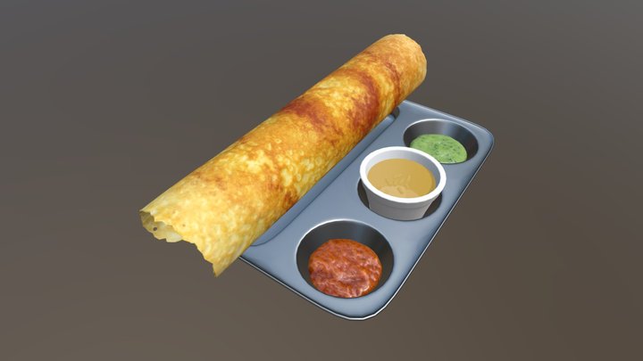 Crepe 3D Model
