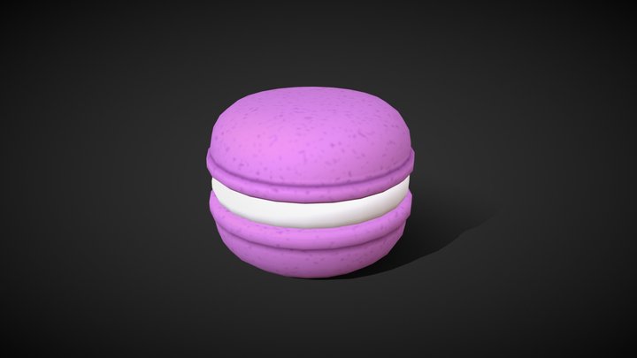 Macaron 3D Model