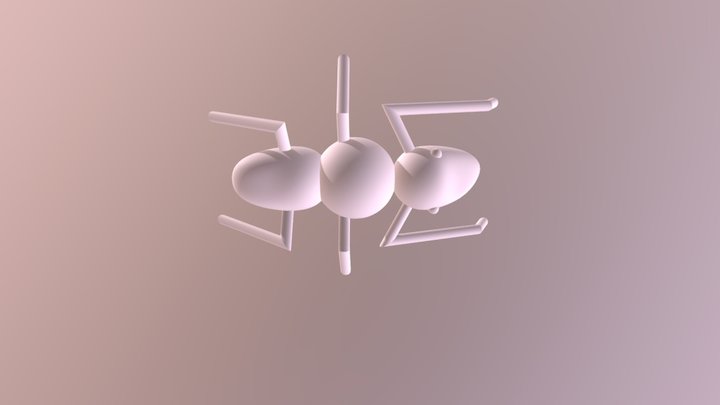 טויטו מיכל ברווז בית 3D Model