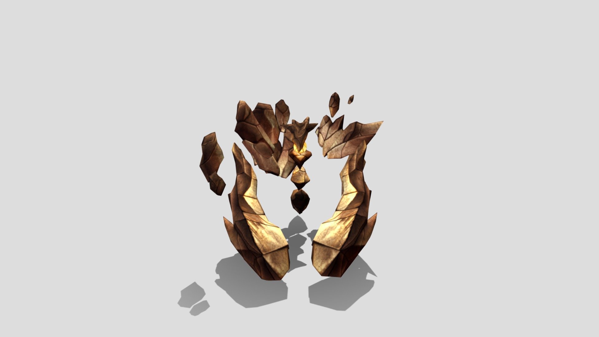 Stone Elemental - 3D model by TAKATUGU (@TAKATUGU) [051724f]