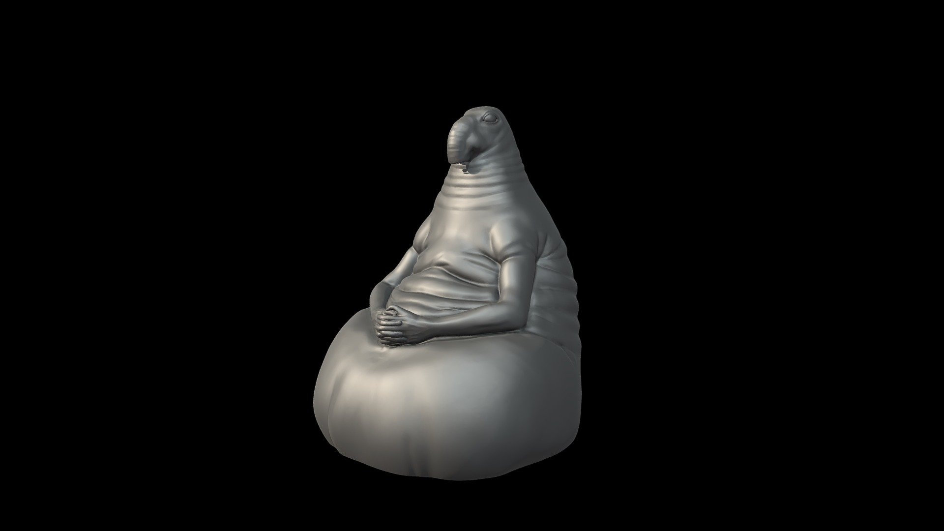 Homunculus loxodontus Zhdun Ждун 3d printable - 3D model by