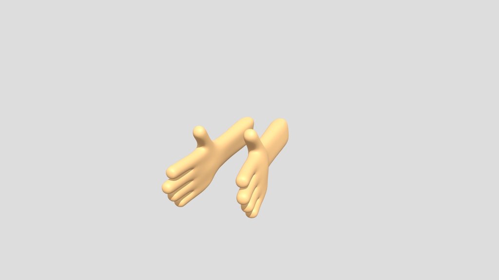 Hand Clapping Animation 3d