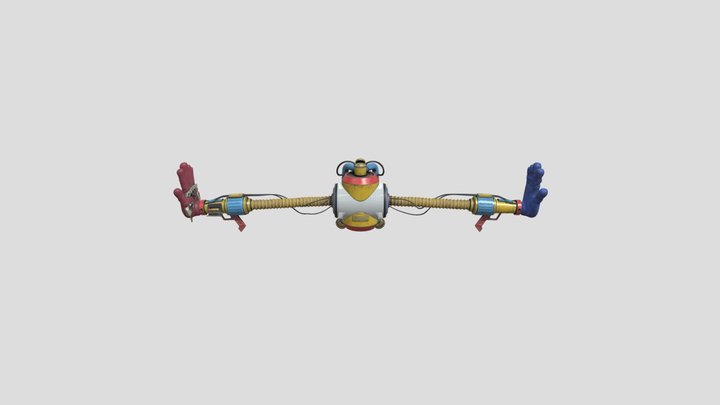 Cinematic grabpack poppy playtime chapter5 3D Model