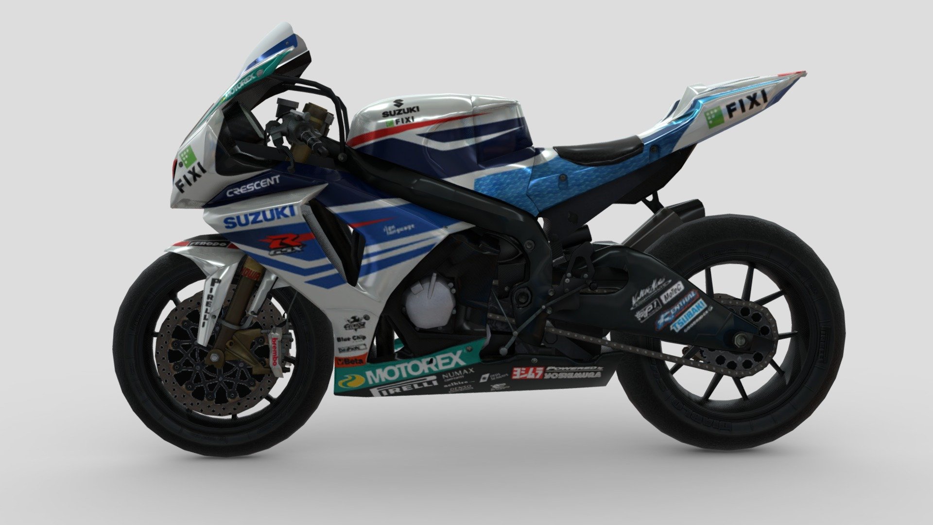Suzuki GSX-R1000 - 3D model by Lepico55 (@lepico) [051971d] - Sketchfab