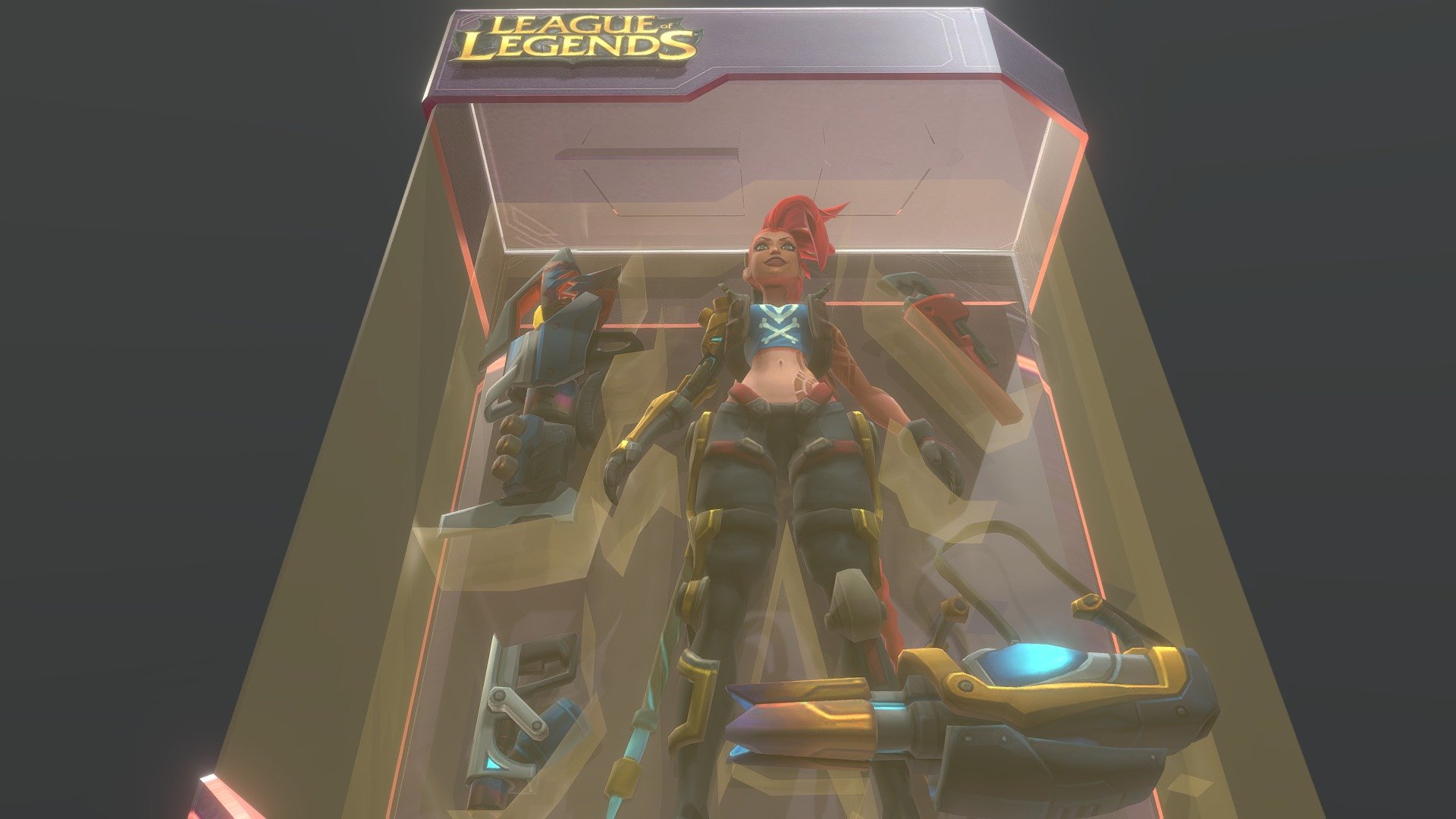 Jinx - 3D model by The WarVet (@TheWarVet) [051a214] - Sketchfab