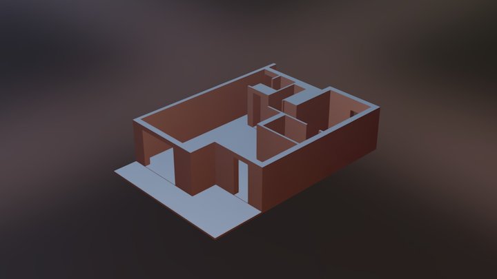 Maison-bas 3D Model