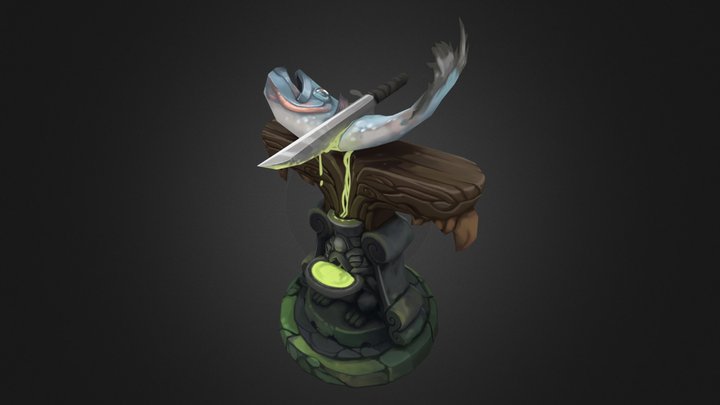 Imp Altar 3D Model