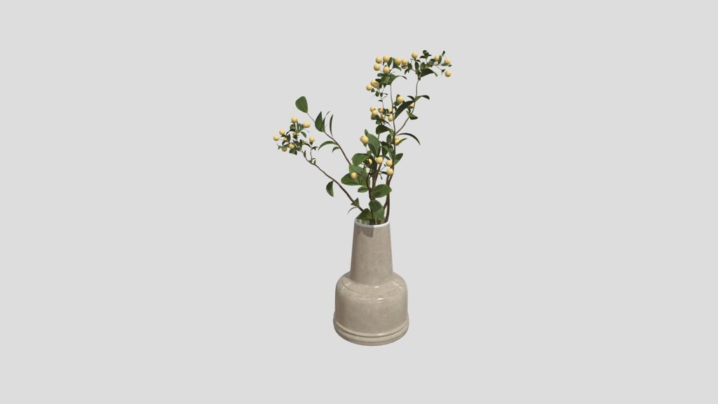 Berry Branch Vase