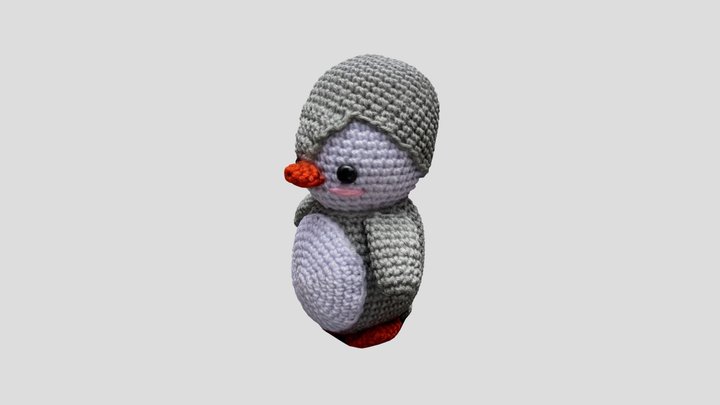 Pingüino 3D Model