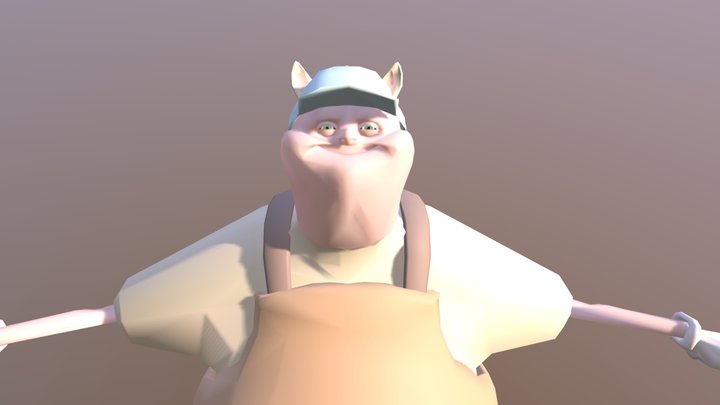 Uncle Samsonite 3D Model