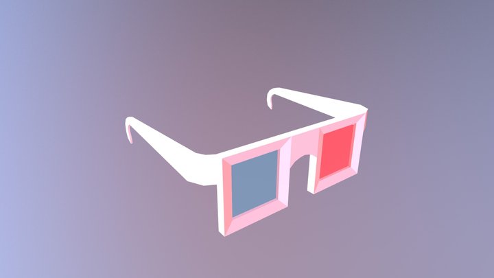 3D Glasses 3D Model
