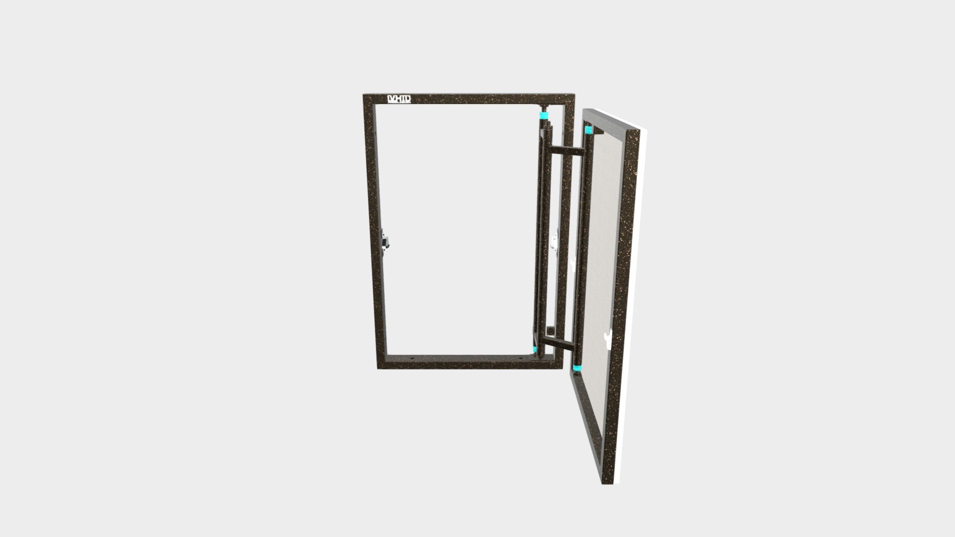 Secretor tile doors — Sketchfab embed 3D viewer