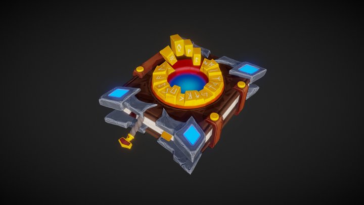 Magic Book 3D Model