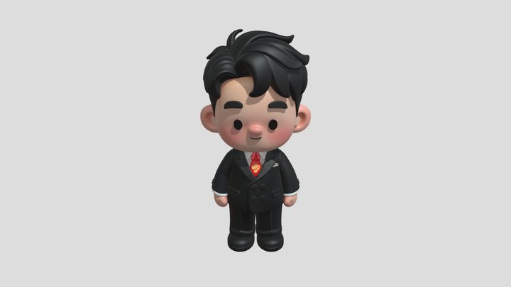 Q版角色 3D Model