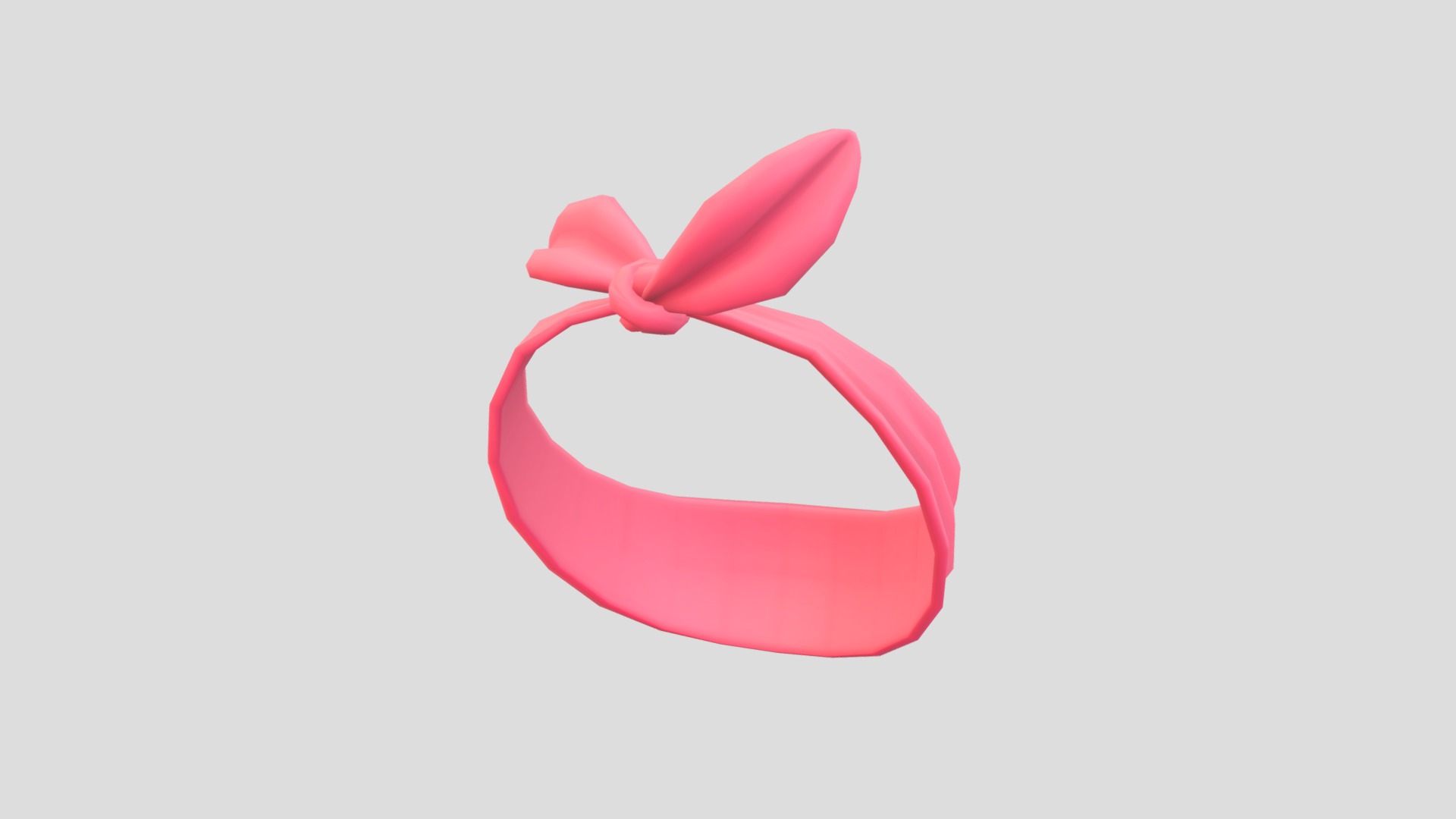 3D model Lady Headband - This is a 3D model of the Lady Headband. The 3D model is about shape.