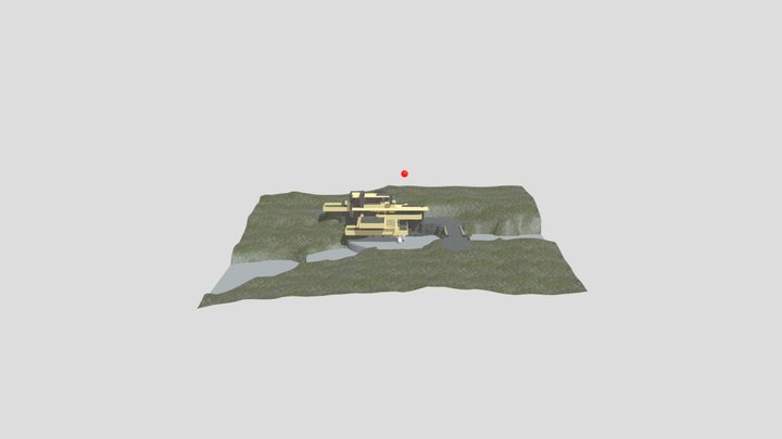 Fallingwater Scene 3D Model