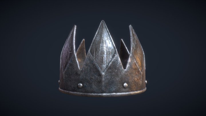 Dark Crown 3D Model