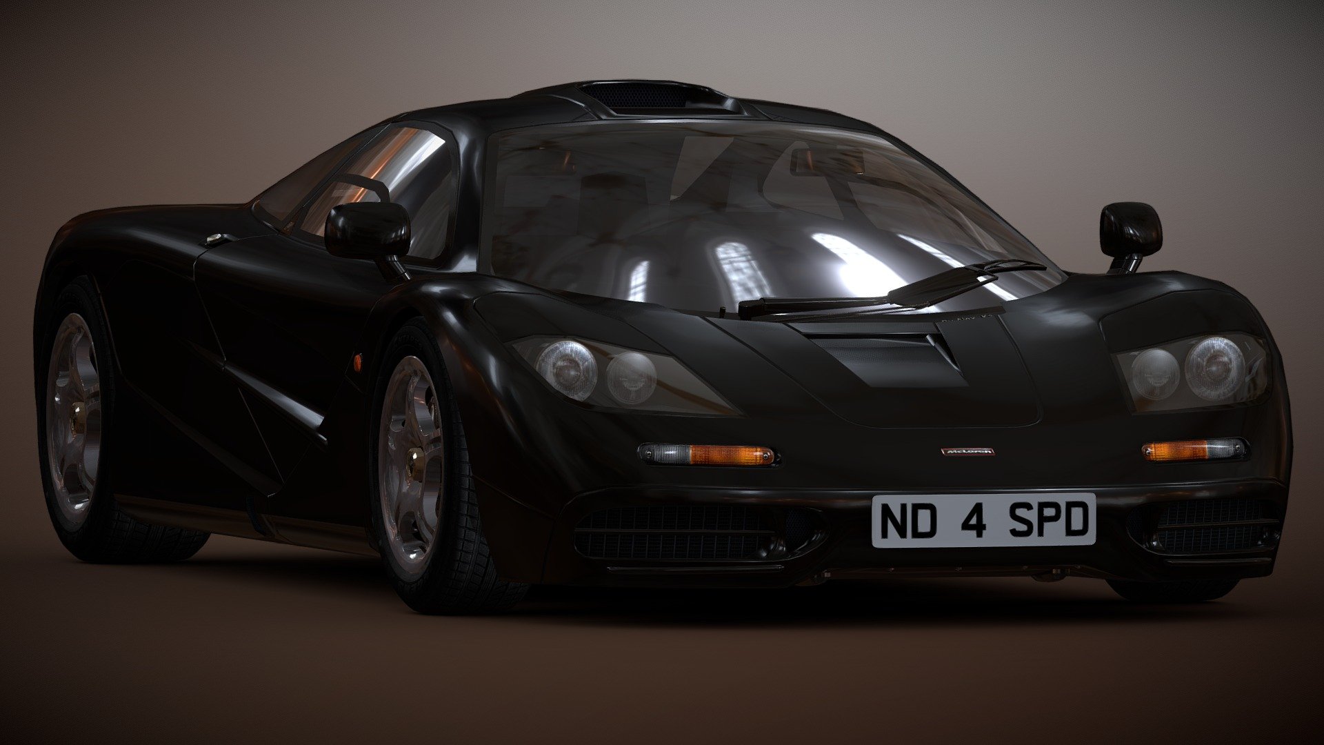 McLaren F1 1993 NFS2 Edition By Alex.Ka. Download Free 3D model by