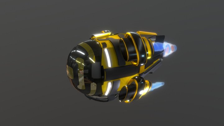 Bumblebee Explorer Cruiser 3D Model