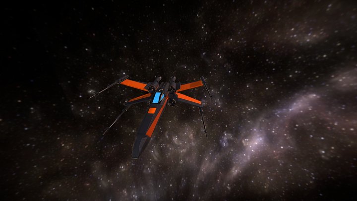 X-Wing 3D Model