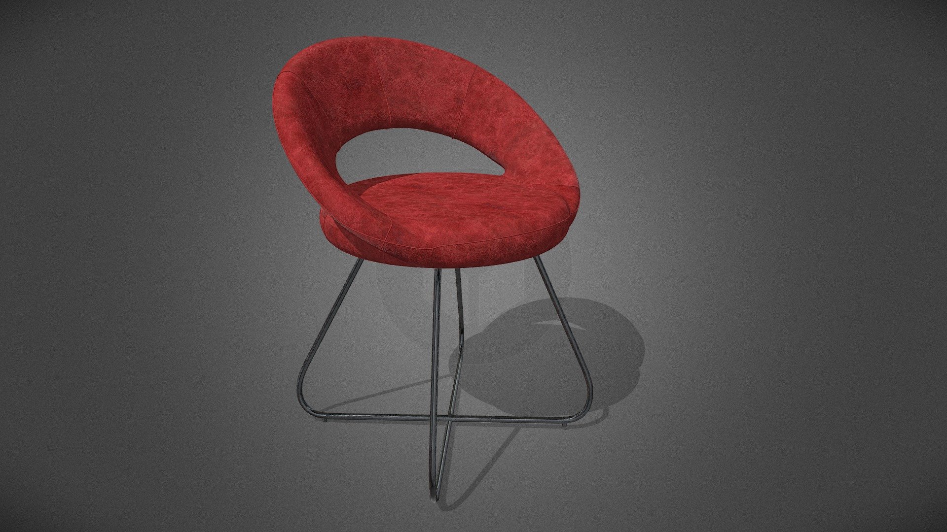 Chair velvet - Download Free 3D model by DanSebastian [0521c73] - Sketchfab
