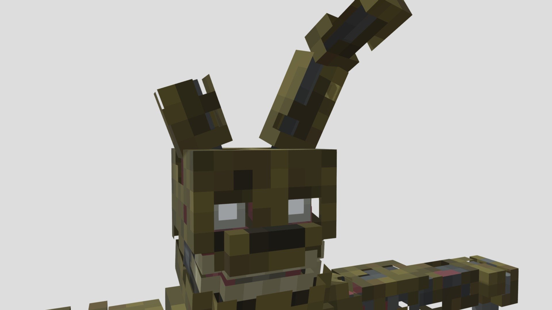 Minecraft SpringTrap [FNAF] - Download Free 3D model by User_no_found  (@User_no_found) [0523a23]