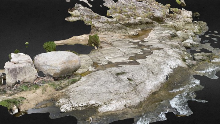 Riverside granite 3D Model