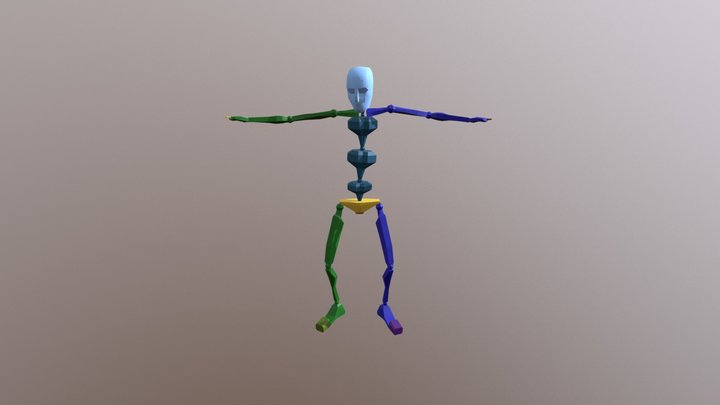 Motion Capture ROM 3D Model