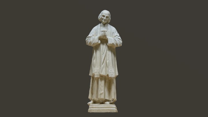 Curé D' Ars 3D Model