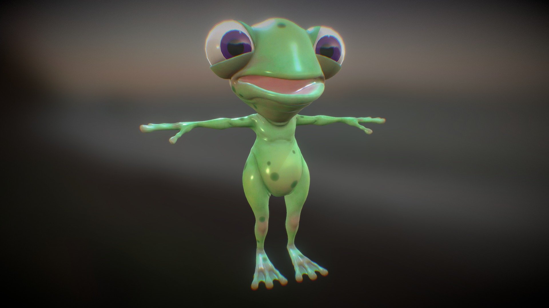 Включи канал frog. Мистер Фрог. Frog character 3d. Simple 3d Frog.