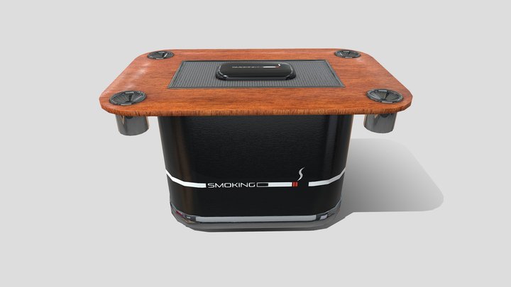 Smoking Table 3D Model