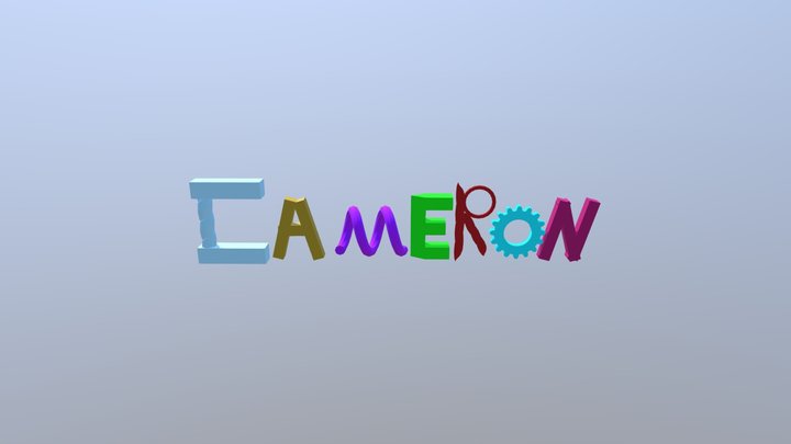 My name 3D Model