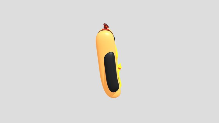 Hot-Dog 3D Model