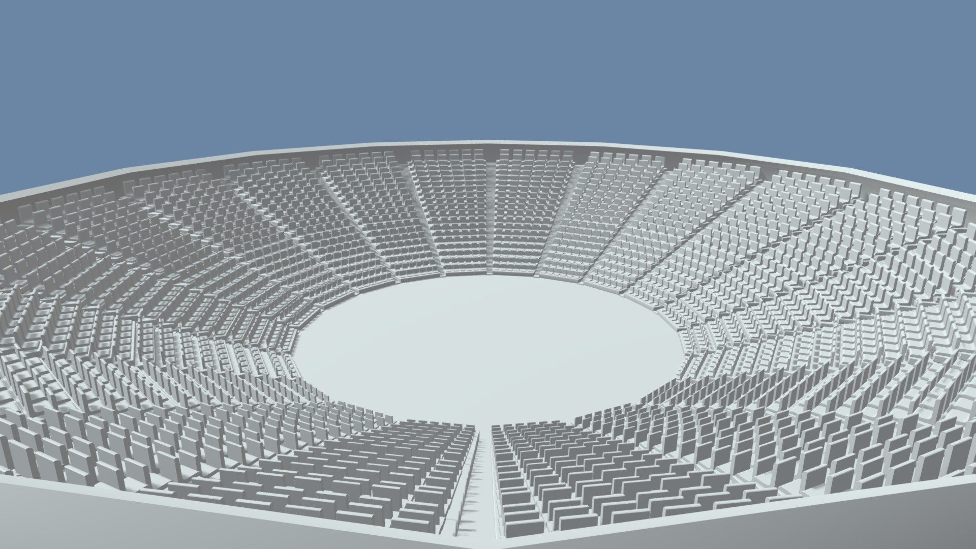 stadium 3d model blender free