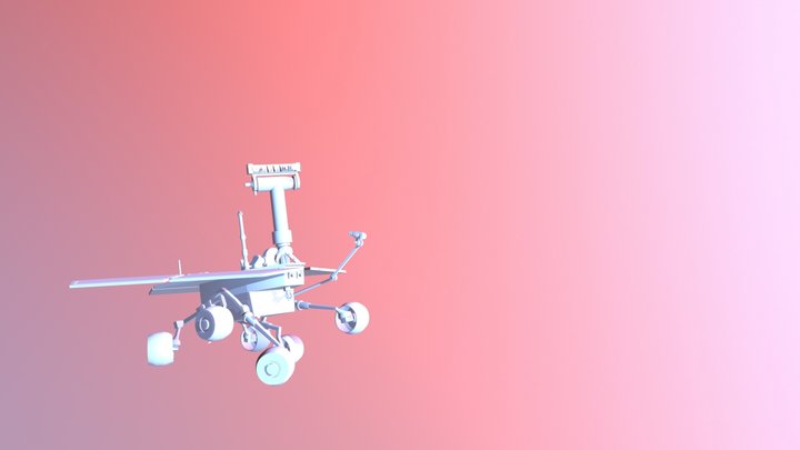Rover Animation 3D Model