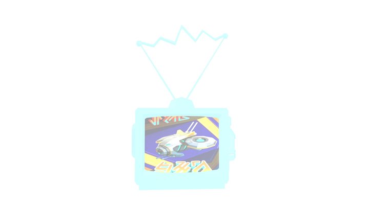 tv chicken gun 3D Model
