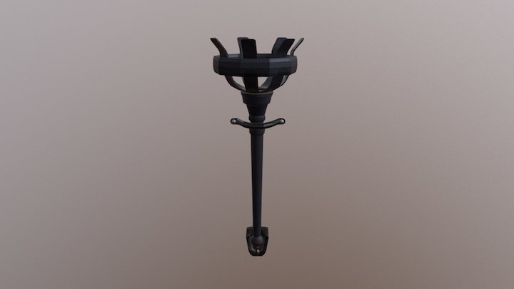 Torch of a story 3D Model