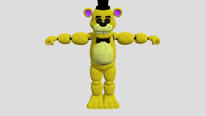 fredbear 3D Model