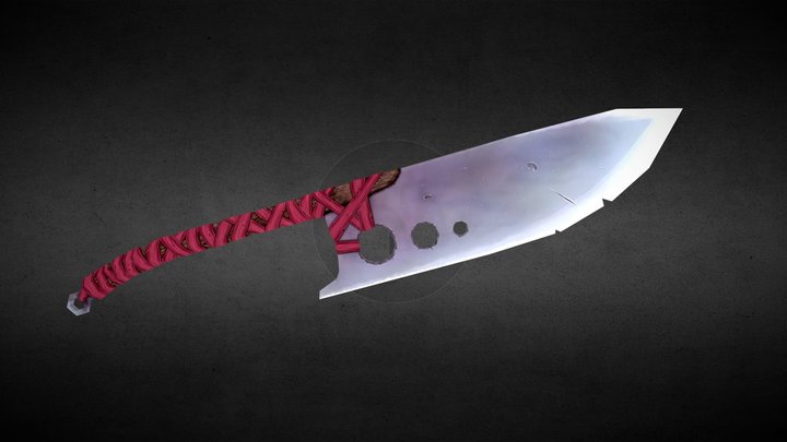 cleaver knife 3D Model