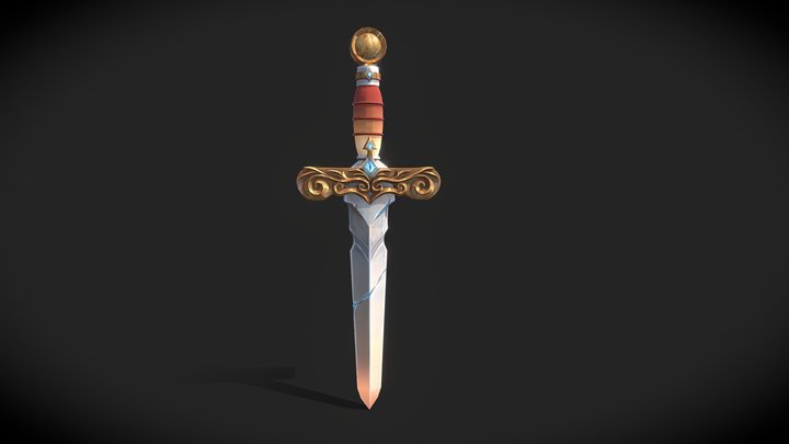 [Student Work] WEAPON- 3D texturing exercice 3D Model