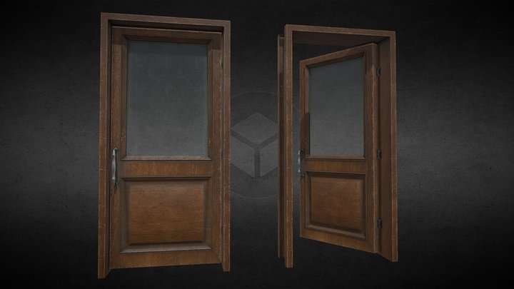 Door Wooden - 10MB – Modelo 3D gratuito STL